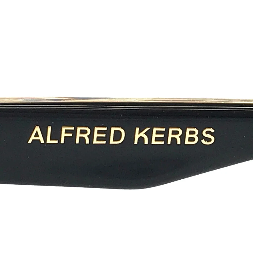 Alfred Kerbs Eyeglasses Frames ANDREA BK Black Gradient Round Full Rim 53-18-143